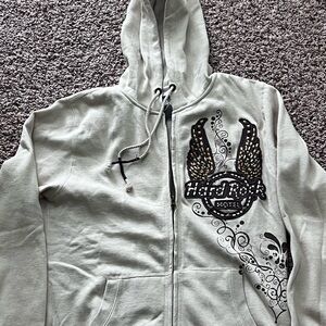 Hard Rock Cafe Hoodie XL with awesome detail.